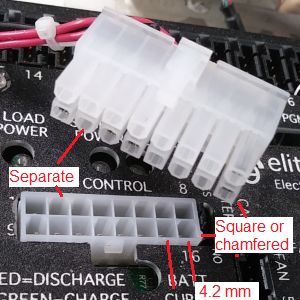 Mini-fit jr connectors